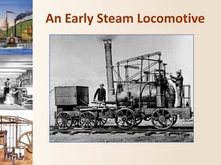 An Early Steam Locomotive
 