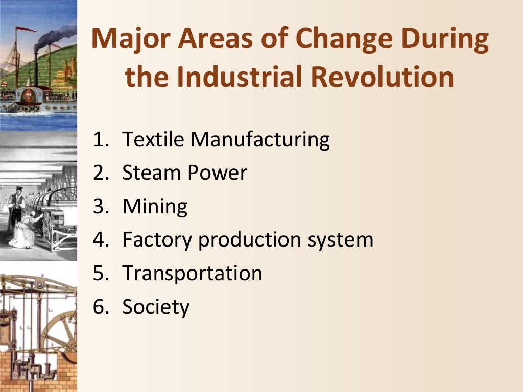 Industrial revolution part 1