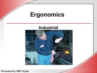 Ergonomics Industrial 