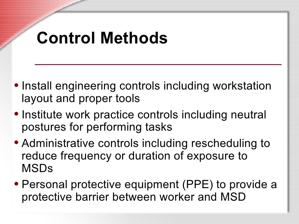 Industrial Ergonomics