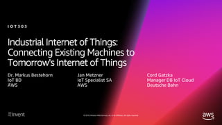Industrial IoT: Connecting Existing Machines to Tomorrow's IoT, ft. D…