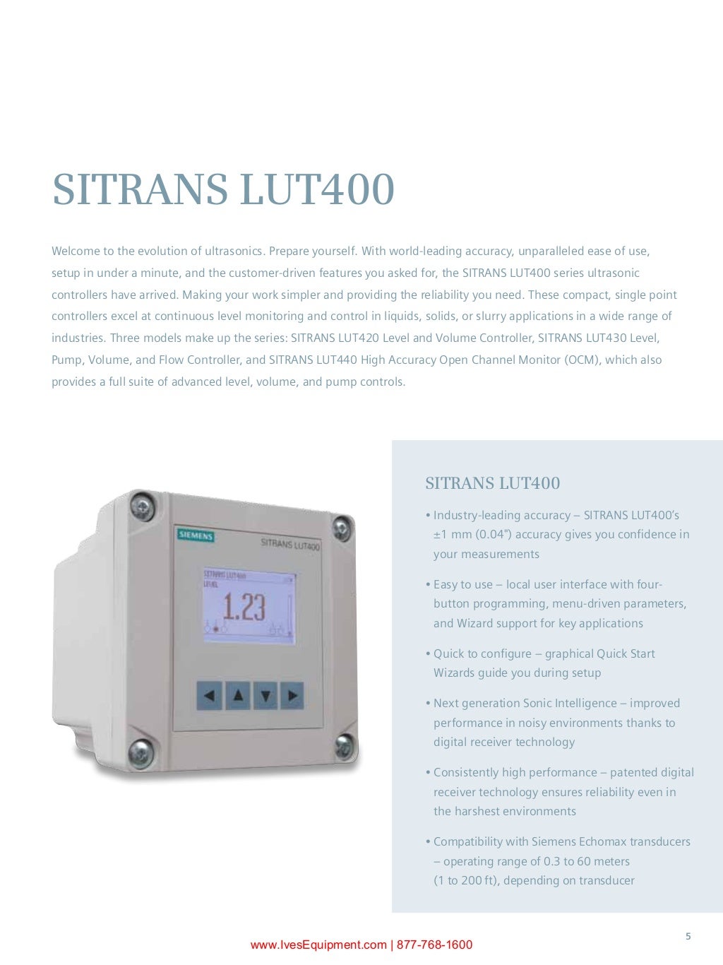Industrial Level Instrument Selection Guide