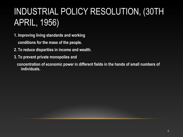Industrial policyofindia PPT