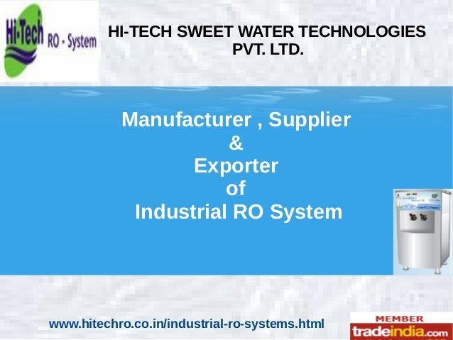 Higher technology trading system pvt ltd