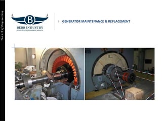 TheartofEngineering
GENERATOR MAINTENANCE & REPLACEMENT
 