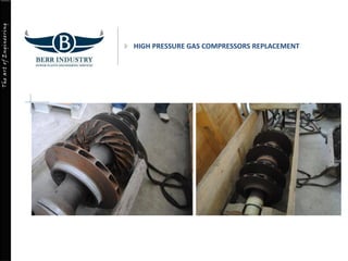 TheartofEngineering
HIGH PRESSURE GAS COMPRESSORS REPLACEMENT
 