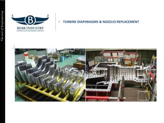 TheartofEngineering
TURBINE DIAPHRAGMS & NOZZLES REPLACEMENT
 