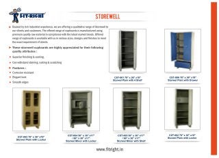Storewell Cupboards in Mumbai – Fit Right Storage