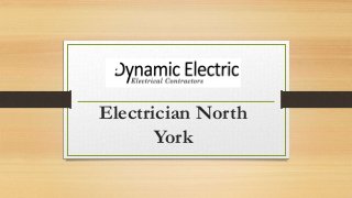 Electrician North
York
 