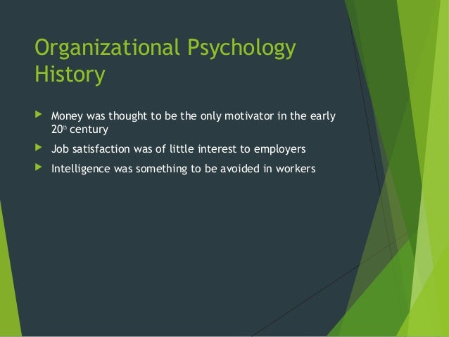 what is industrial and organisational psychology
