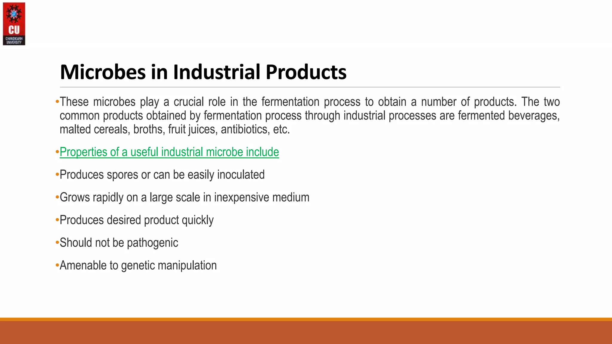 Microorganisms In Industry Industrial applications of microorganisms.pptx