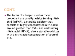 Industrial applications of nitric acid | PPTX