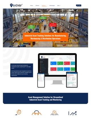 Industrial Asset Tracking and Monitoring Software | PDF