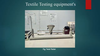 Textile Testing Pin Frame Industrial attachment at Impress Newtex Composite Textiles Limited.pptx