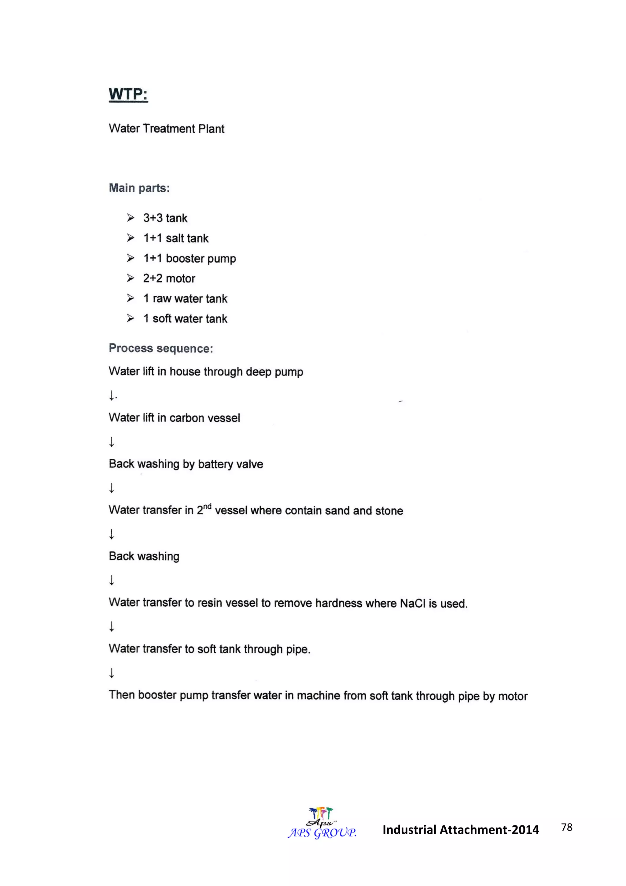 78 
Industrial Attachment-2014 
 