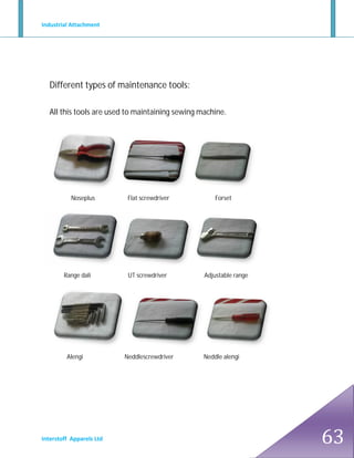 Industrial attachment of interstoff apparels ltd | PDF