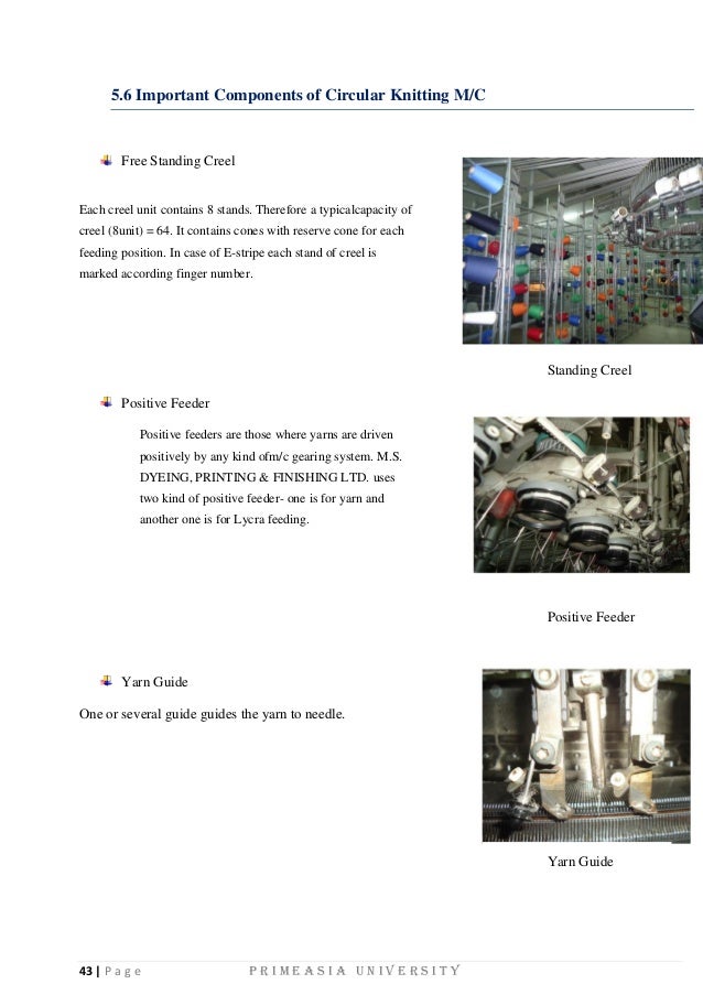 Industrial attachment of m.s dyeing, printing & finishing ltd. by…