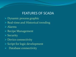 Recipe Process Scada Industrial Automation | PPTX