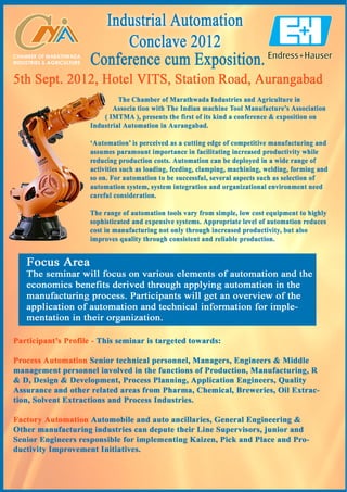 Industrial Automation Conclave & Expo 2012