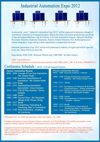 Industrial Automation Conclave & Expo 2012