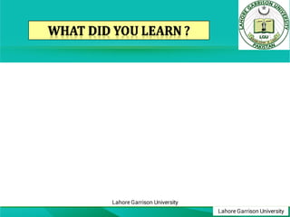 Lahore Garrison University
Lahore Garrison University
 