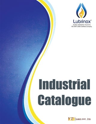 LUBRINOX 's Industrial Lubricants Product  Catalog 