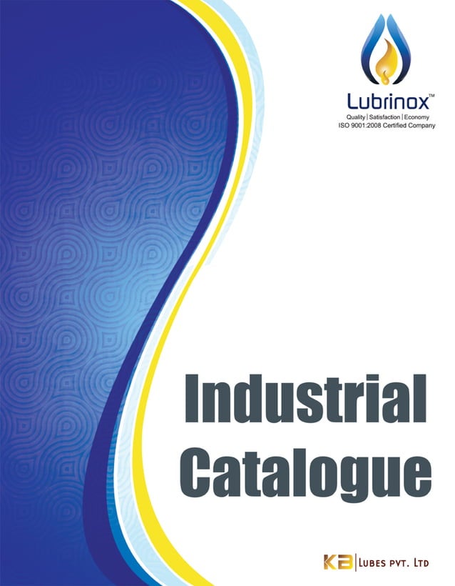 LUBRINOX 's Industrial Lubricants Product Catalog PDF