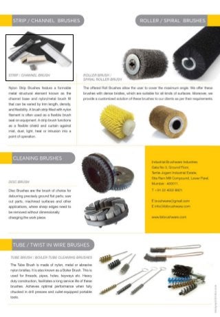 Industrial brushware industries