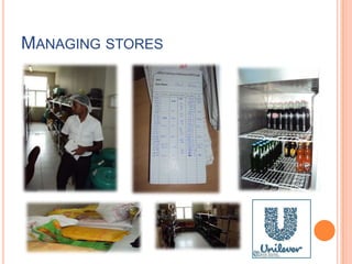 MANAGING STORES
 
