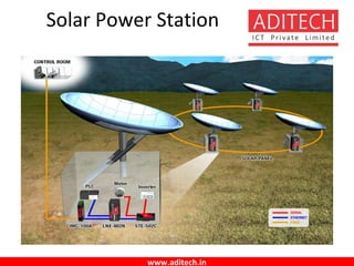 www.aditech.in
Solar Power Station
 