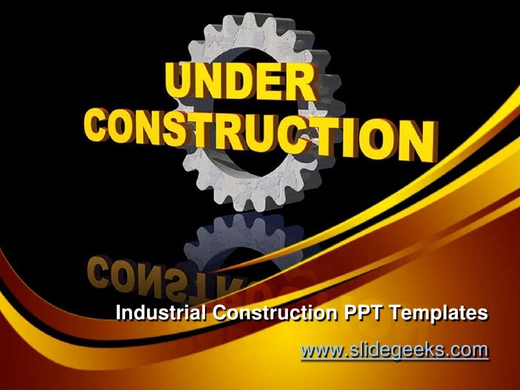 Industrial construction ppt templates