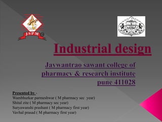 Presented by -
Wambhurkar parmeshwar ( M pharmacy sec year)
Shital zite ( M pharmacy sec year)
Suryawanshi prashant ( M pharmacy first year)
Vavhal prasad ( M pharmacy first year)
 