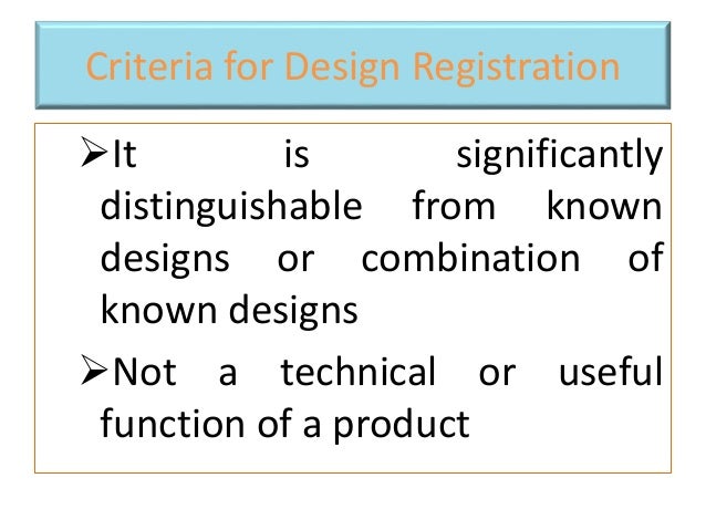 Industrial design ipr