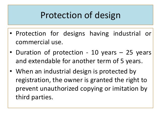 Industrial design ipr