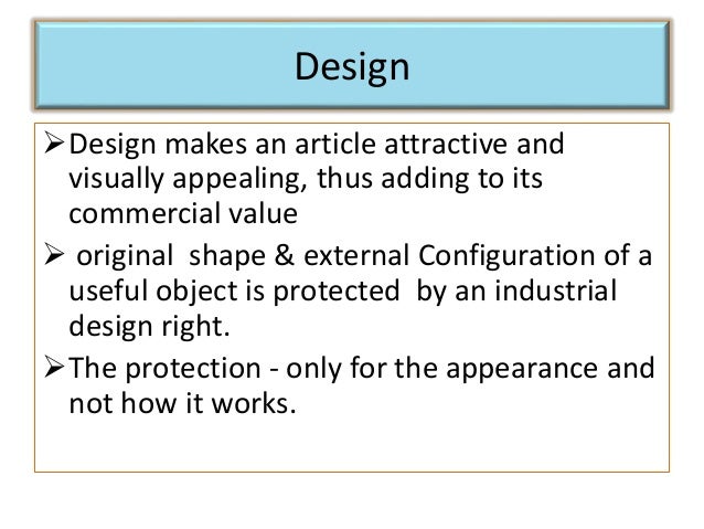 Industrial design ipr