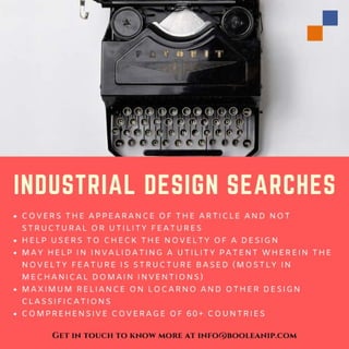 Industrial design searches