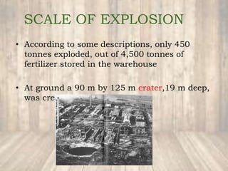Industrial disasters | PPTX