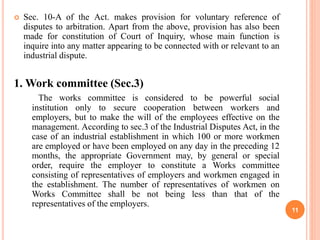 Industrial Disputes Act 1947 | PPSX