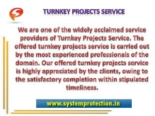 Industrial Electrical Contracting Services India