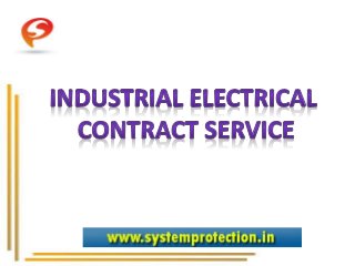 Industrial Electrical Contracting Services India