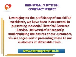 Industrial Electrical Contracting Services India