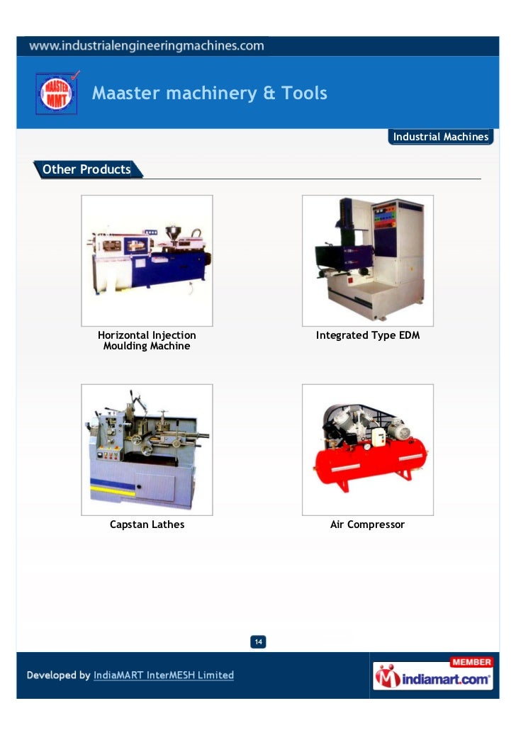 Maaster machinery & Tools, Coimbatore, Industrial Machines