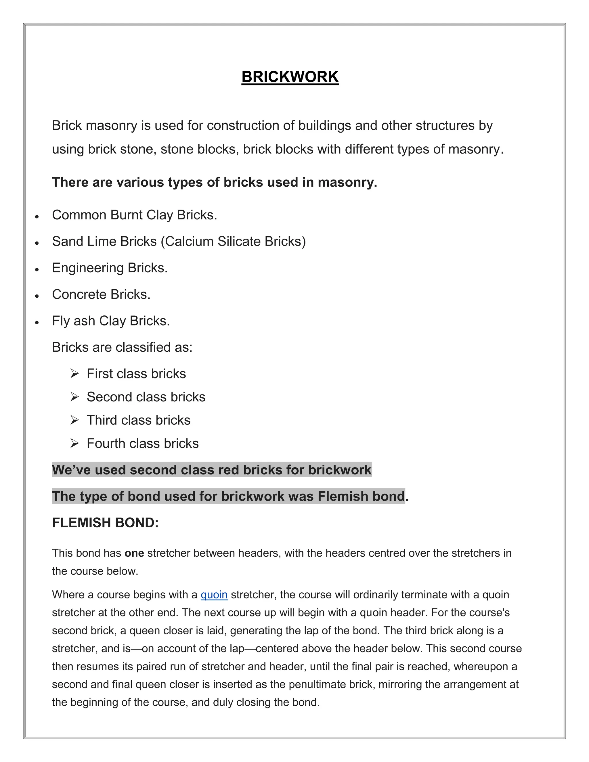 INDUSTRIAL TRAINING REPORT FOR CIVIL ENGINEERING visual data 3