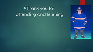 Thank you for
attending and listening
 