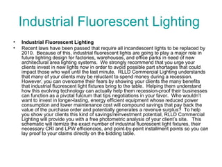 Industrial Fluorescent Lighting  ,[object Object],[object Object]