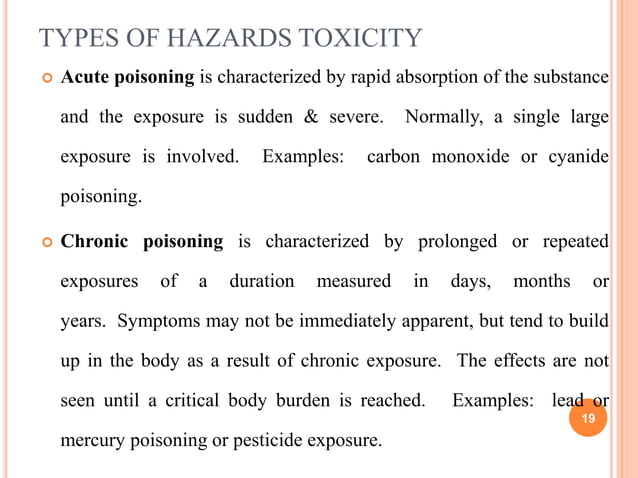 Industrial Hazard Ppt