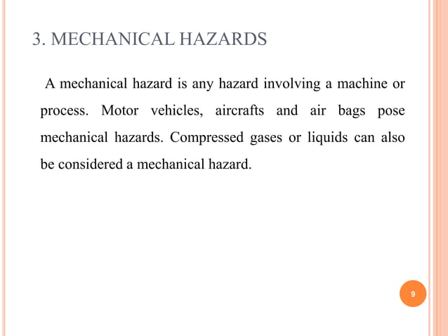Industrial Hazard Ppt
