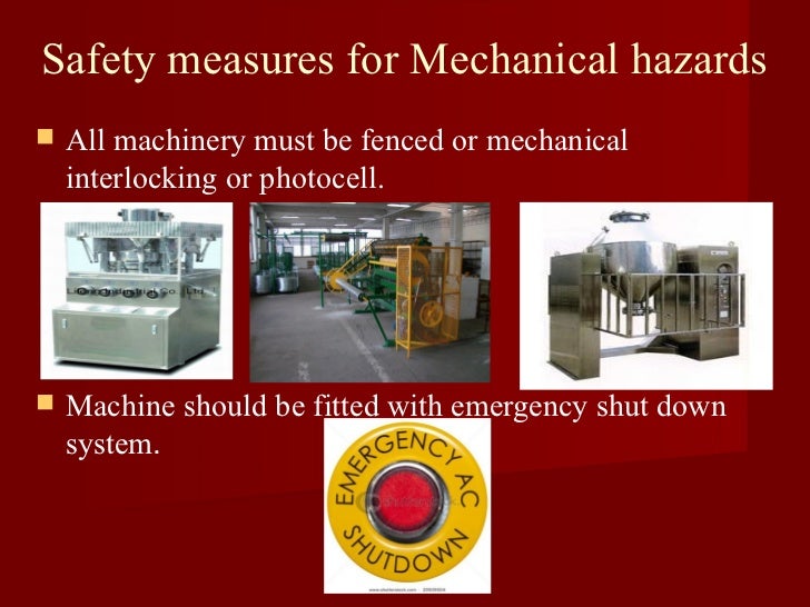 Industrial hazards and prevention systems