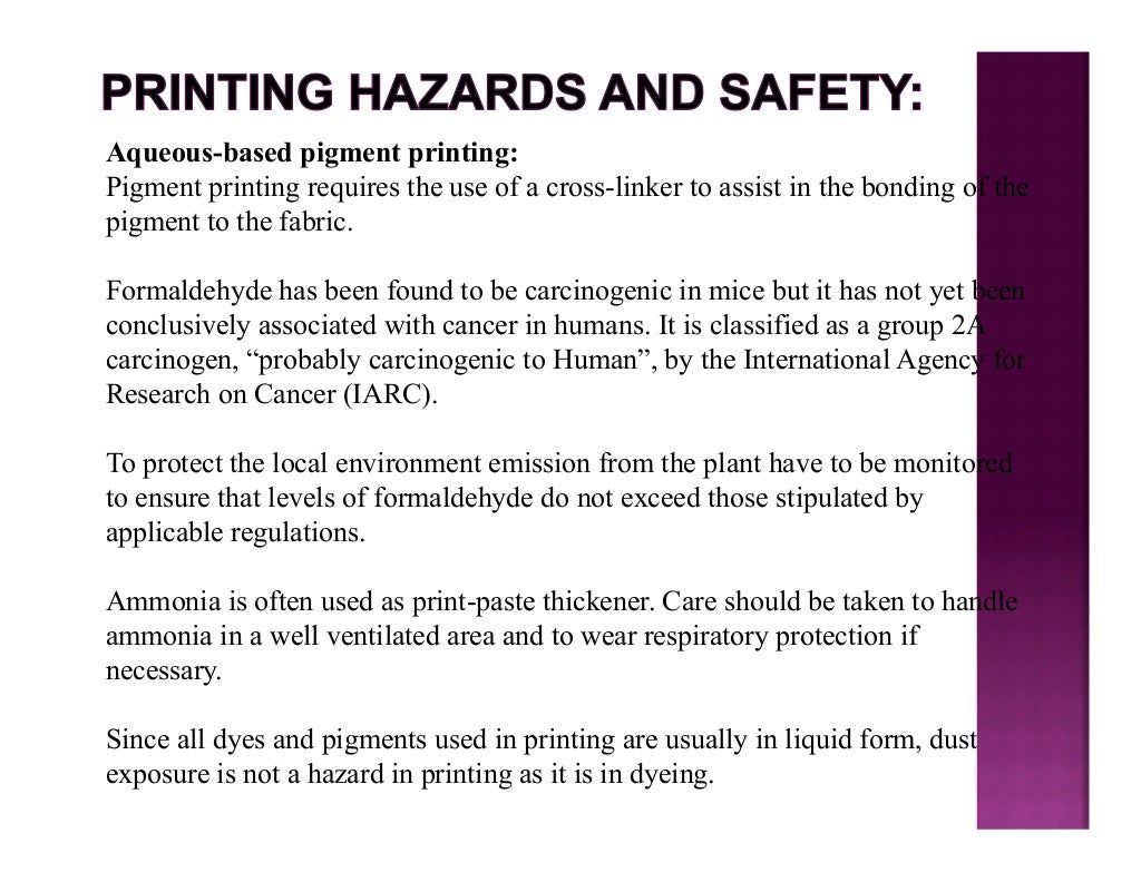 Industrial Hazards and Their Safety Measure in Textile Industry