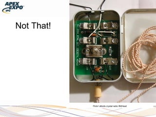 Flickr/ altoids crystal radio /BitHead
Not That!
 